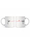 Couple Line Art Love - Drinking Mugs