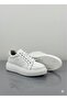 Women's Daily Genuine Leather Shoes White - 4