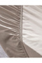 Manon Single Plus 100% Cotton Elastic Ranforce Bed Sheet - Dark Beige - 2
