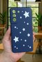 Samsung Galaxy S22 Compatible Mini Star Patterned Silicone Shock Absorbing Classic Protected Rubber Case - 2
