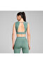 Womens MOVE LACE Sports Bra - Green - 4