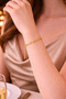 Women's Minimal Chain Bracelet Stainless Steel |   Adjustable Extension Chain |   Gold-Silver - 4
