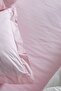 Double Comforter Sleeping Package for Single Person Dried Rose-Ecru (Duvet+Pillow+Pillowcase+Bedsheet+Mattress Pad) - 3