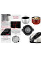 6L Electric Pressure Cooker 1000W – Multi-Function Rice, Slow, Yogurt, Cake, Steam & Warm, Silver - 6