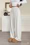 Women's Black-Grey Sweatpants - Waist-Tied, Suitable for Daily Use, Comfortable Fit, Washable Fabric - 4