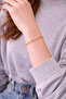 Women's Minimal Chain Bracelet Stainless Steel |   Adjustable Extension Chain |   Gold-Silver - 5