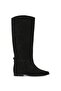 Black Rider Suede Boots