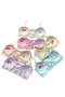 Young Girls' String Strap Cotton Padded Half Tank Top Bustier Set &Crop - 6 Pieces - 3
