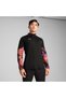 Mens IndividualCUP Quarter-Zip Football Top - Black