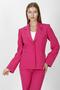 Jacket Modern Women's Jacket with Collar Pockets - Fuchsia - 1177100