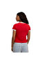 T7 Women's Red Casual Style T-Shirt 63212911 - 2