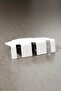 6-Piece Arabic Written Ramadan Metal Cutlery Holder - Metal Islamic Home Tableware Decoration - 6