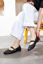 Genuine Leather Belt Detailed Soft Sole Ballerinas - 3