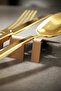 6-Piece Arabic Written Ramadan Metal Cutlery Holder - Metal Islamic Home Tableware Decoration - 3