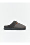 Anthracite suede look men's house slippers - 2