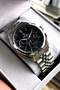Orinal Men's Wristwatch with 2 Years Warranty, 3 Atm Water Resistance, Steel Strap, Bracelet, Gift - 3