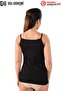 050 Women's Ribbed 100% Cotton Comfortable Stretchy Strap Tank Top 1 Piece - 2