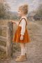 Girl's Corduroy Salopet Skirt - 4
