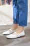 Genuine Leather Belt Detailed Soft Sole Ballerinas - 2