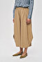 Women's Solid Color Modern Shalwar Trousers with Elastic Waist - 2