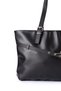 Elina Faux Leather Belt Buckle Detailed Women's Shoulder Bag Black - 4