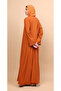 Modern Terracotta Abaya - 4