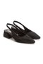Stoned Short Heel Women's Shoes Satin Material
