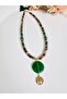 Tiger's Eye Natural Stone Tree of Life Necklace 50 cm - 3