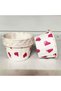 White Cupcake Capsules with Heart on Top - Pack of 50 - Cake and Cupcake Presentation Capsules - 4