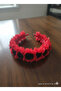 Red Rose Crown, Birthday Bridal Henna Night Wedding Circumcision and Party Crown - 5