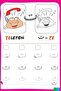 Stickered and Painted Apple Elifba 20 Pieces - 4