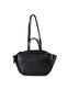 Lima Faux Leather Women's Hand and Shoulder Bag with Makeup Bag Black