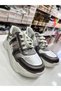 Genuine Leather Shiny Silver Color Daily Orthopedic Girls' Shoes - 3