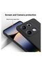 Redmi Note 14S Compatible Silicone Case - Pastel Color Tone Flexible Cover with Camera Protection - Transparent - 3