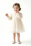 Baby Girl Dress Girls' Dress Floral Birthday Party Wedding Special Occasion Long Sleeve Tulle Tutu Lined - 4