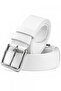 White Genuine Leather Sports Men's Belt – Casual Stylish Design 2602672