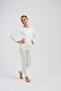 Girl's Ecru Long Thermal Bottoms - 2
