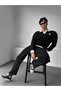 Premium Old Money Striped Polo Collar Men's Knitwear Sweater - Relaxed Fit Textured V-Neck Knit Sweatshirt - 6
