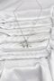 316L Steel Chain Silver Color Sea Star Model Zircon Stone Women's Necklace - Tj-Bko10906 - 2