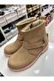 Genuine Leather Pink Orthopedic Zippered Girls' Boots - 4