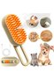 3-in-1 Steamy Cat Brush – Cat & Dog Hair Removal Comb with Water Tank |   Animal Grooming Brush