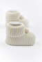 Baby Booties Knitwear 0/6 Months with Pompom - 3