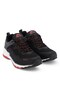 Durable Water-Resistant Lace-Up Men's Outdoor Shoes Black - 2