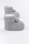 Baby Booties Knitwear 0/6 Months with Pompom - 3