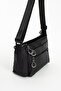 Waterproof Clinker Fabric Multi-Compartment Women's Cross-Shoulder Bag - 4