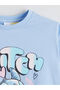 Quality Parts from Çelebi Store Zero Roba Collar Stitch Printed Girl's T-Shirt - 2