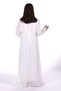 Embroidered kaftan with a belt at the waist, ladies belted kaftan dress - 5