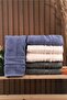 Colorist 6-Pack of Cotton Highly Water Absorbent 30*50 Kitchen Towels Dark Green-Cream-Indigo - 5