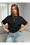 100% Cotton Oversize Fit Women's T-Shirt Stylish Casual Organic T-Shirt - 3
