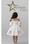 Girl's Pink Bow Satin Dress, Girl's Graduation Dress, Evening Dress - 2